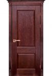 Межкомнатные двери Классик №4 ДГ (Массив дуб + ольха)