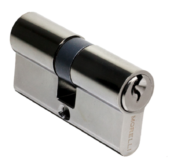 Ключевой цилиндр MORELLI ключ/ключ (60 мм) 60C BN, цвет — черный никель