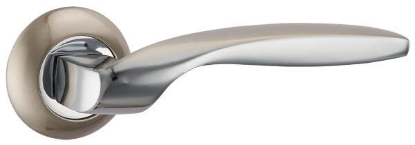 Ручка раздельная Punto BOSTON TL SN/CP-3 матовый никель/хром