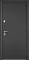 Входная дверь Delta-100 MP Чёрный шёлк / Бьянко D-HT4