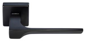 Ручка дверная MORELLI LUXURY FIORD-SQ NERO, цвет — черный