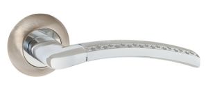 Ручка раздельная Punto GEFEST TL SN/CP-3 матовый никель/хром