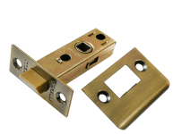 Защелка межкомнатная MORELLI L6-45 AB, цвет — античная бронза