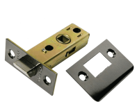 Защелка межкомнатная MORELLI L6-45 BN, цвет — черный никель