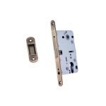 Защелка магнитная под ключевой цилиндр Archie LM 5212CL AB/ACF Античная бронза/античный кофе