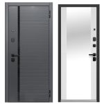 Входная дверь Luxor 2МДФ Горизонталь Зеркало