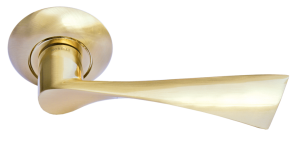 Ручка дверная MORELLI MH-01 SG «КАПЕЛЛА», цвет — матовое золото