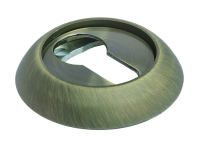 Накладки на ключевой цилиндр MORELLI MH-KH MAB, цвет — матовая античная бронза