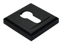 Накладки на ключевой цилиндр MORELLI MH-KH-S BL, цвет — черный