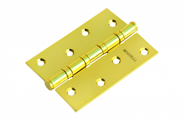 Петля MORELLI стальная универсальная MS 100X70X2.5-4BB PG, цвет — золото