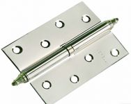 Петля MORELLI стальная разъемная с короной MS 100X70X2.5 L/R PC, цвет — хром