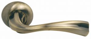 Ручка дверная MORELLI MH-15 MAB «СОН», цвет — матовая античная бронза