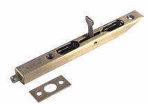 Торцевой шпингалет MORELLI L160 AB, цвет — античная бронза