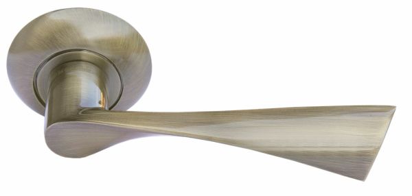 Ручка дверная MORELLI MH-01 AB «КАПЕЛЛА», цвет — античная бронза