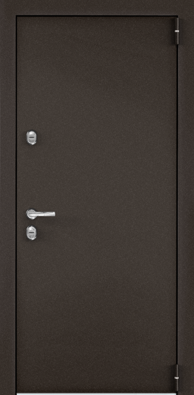 Входная дверь SNEGIR PRO MP Букле коричневый / Лиственница белая S60-C2