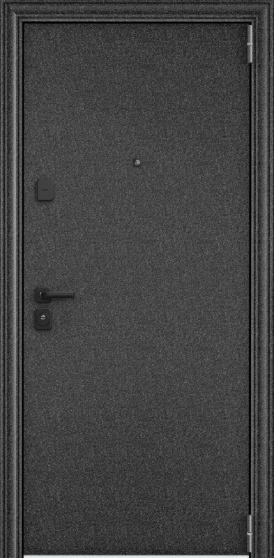 Входная дверь SUPER OMEGA PRO MP Чёрный шёлк / Ферро OP-L1