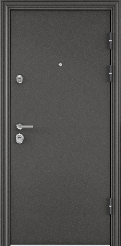 Входная дверь ULTIMATUM MP Колоре гриджио / Белый КВ-11 (с зеркалом)