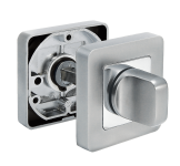 Завертка сантехническая MORELLI MH-WC-S55 SC/CP, цвет — матовый хром/полированный хром