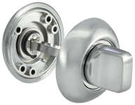 Завертка сантехническая MORELLI MH-WC SC/CP, цвет — матовый хром/полированный хром